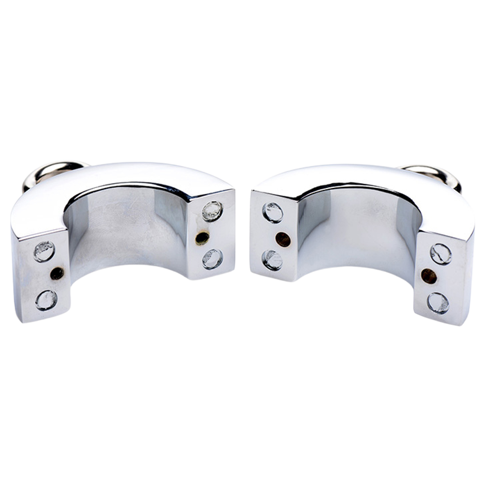 metallring testikelstretch BDSM bondage tyngd aluminiumlegering slitstark hållbar lätt rengöring säker fästpunkter kedjor manschetter tillbehör insexnyckel diameter 6 cm vikt 330 g fetisch sexleksak dominans
